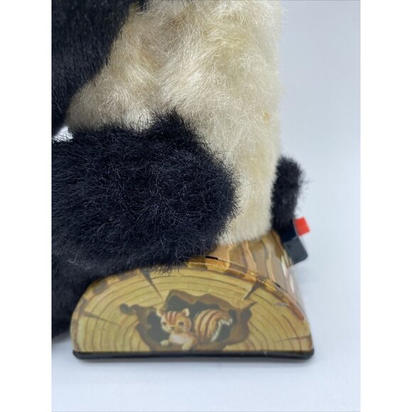 1950’s Vintage Battery Operated Panda Bear Pouring Drink Tin Litho Toy Untested - Picture 12 of 16